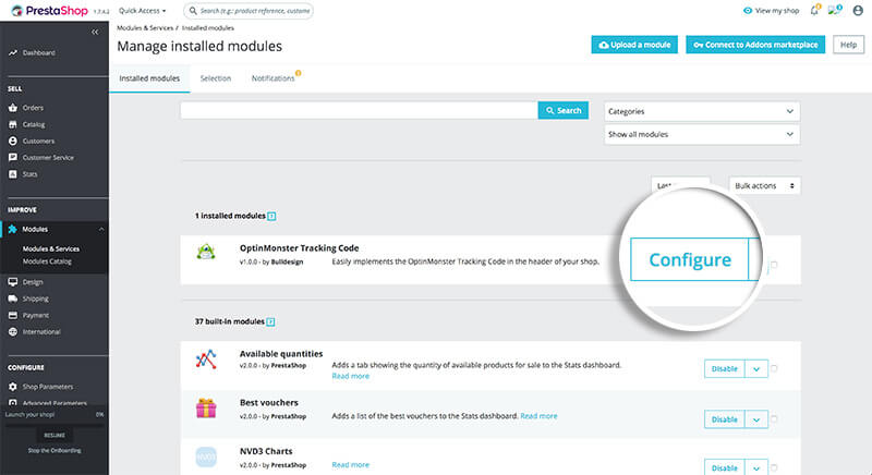 02-configure-module - OptinMonster Configure Module