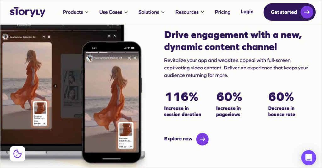 storyly-homepage - OptinMonster Homepage for Storyly