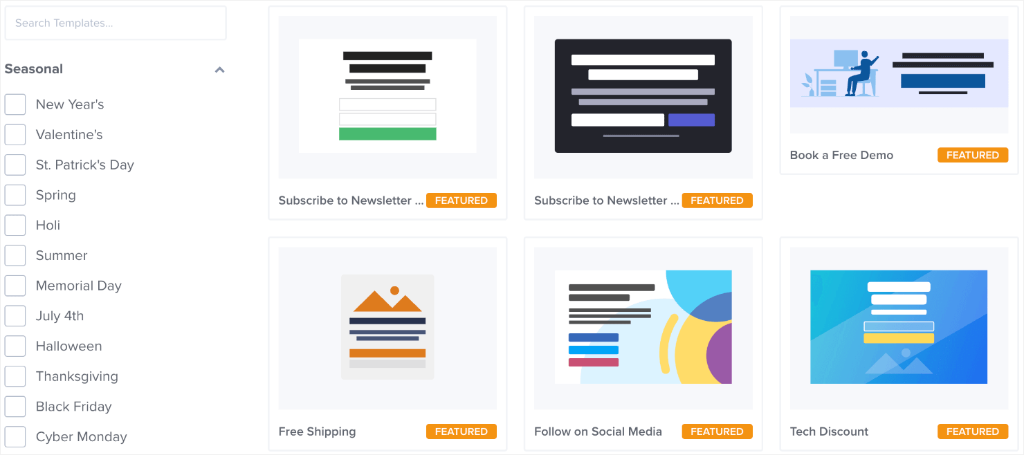 template image_template options-min - OptinMonster how to add mailchimp popup in wordpress